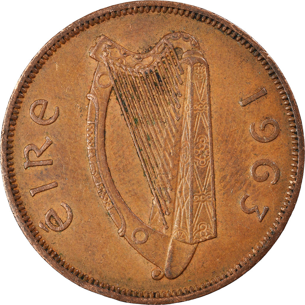 Munten, REPUBLIEK IERLAND, Penny, 1963