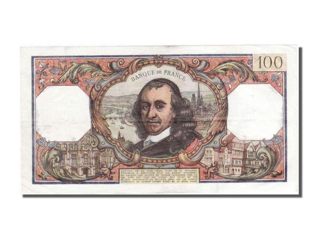 Billete, Francia, 100 Francs, 100 F 1964-1979 ''Corneille'', 1976, 1976-03-04