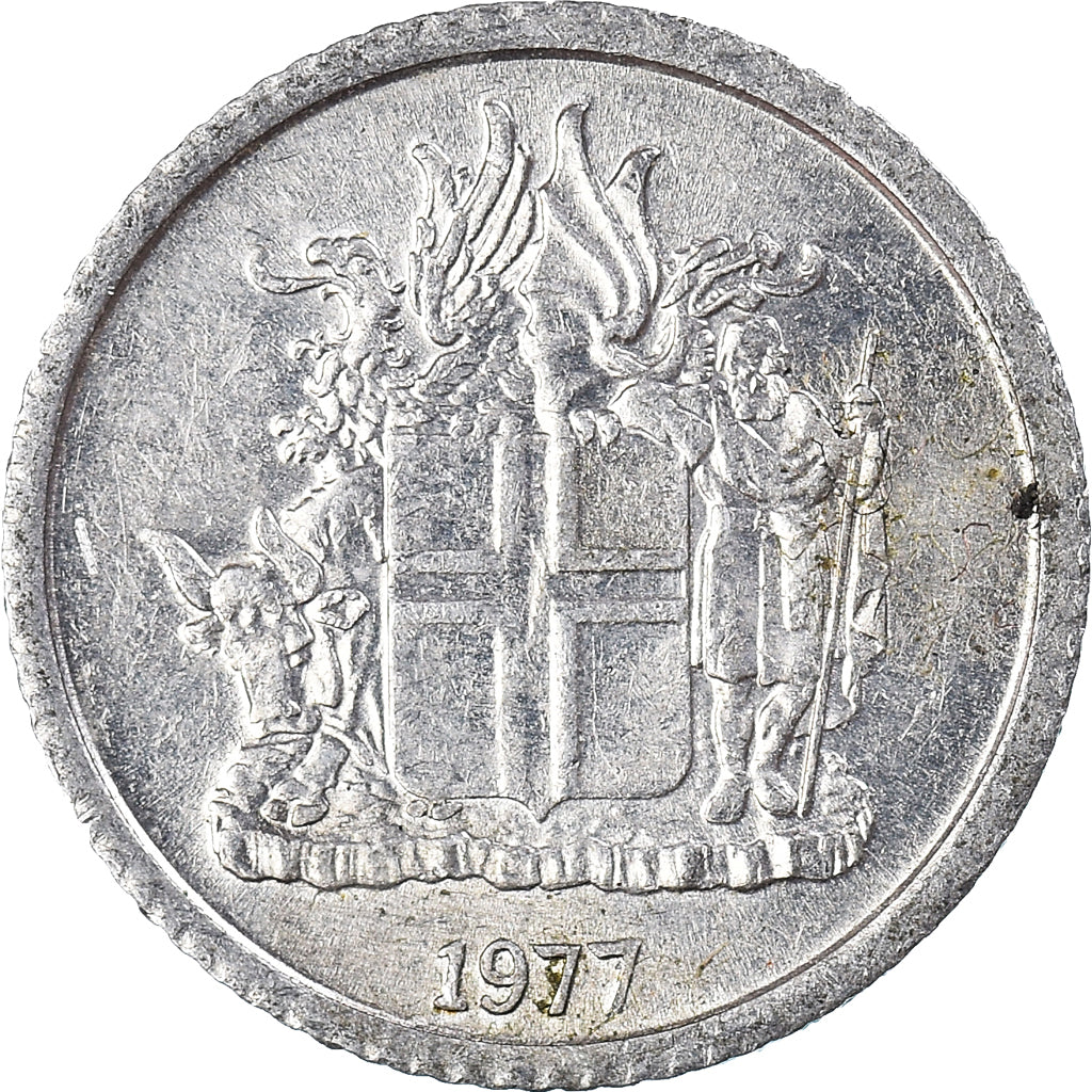 Coin, Iceland, Krona, 1977