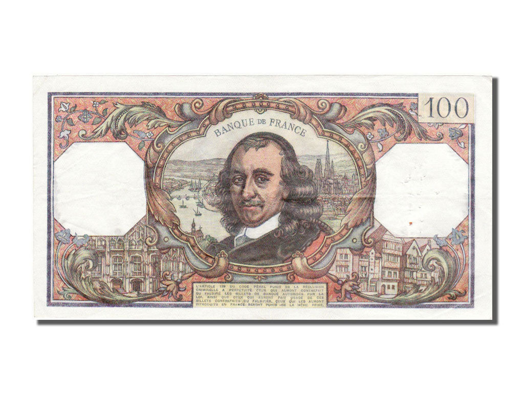 Banknote, France, 100 Francs, 100 F 1964-1979 ''Corneille'', 1977, 1977-02-04