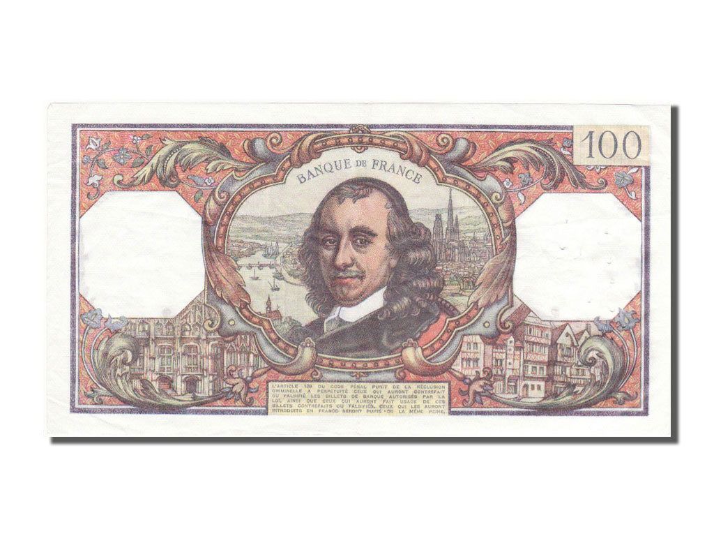 Banknote, France, 100 Francs, 100 F 1964-1979 ''Corneille'', 1977, 1977-03-03