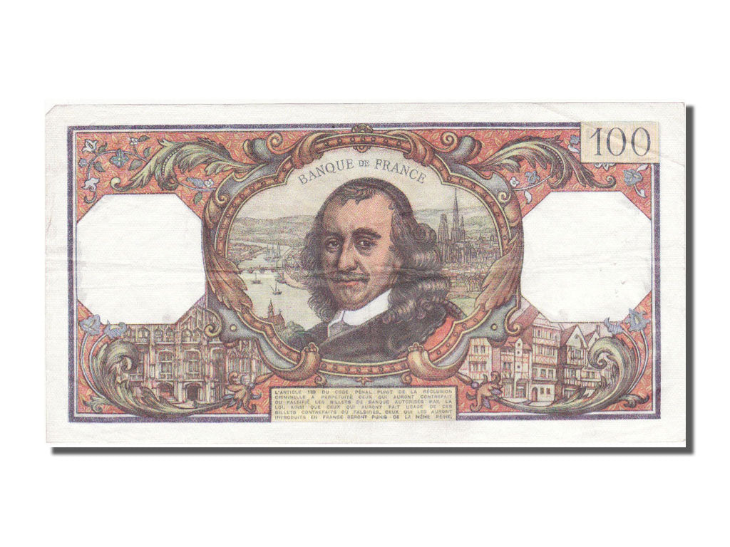 Banknote, France, 100 Francs, 100 F 1964-1979 ''Corneille'', 1977, 1977-03-03