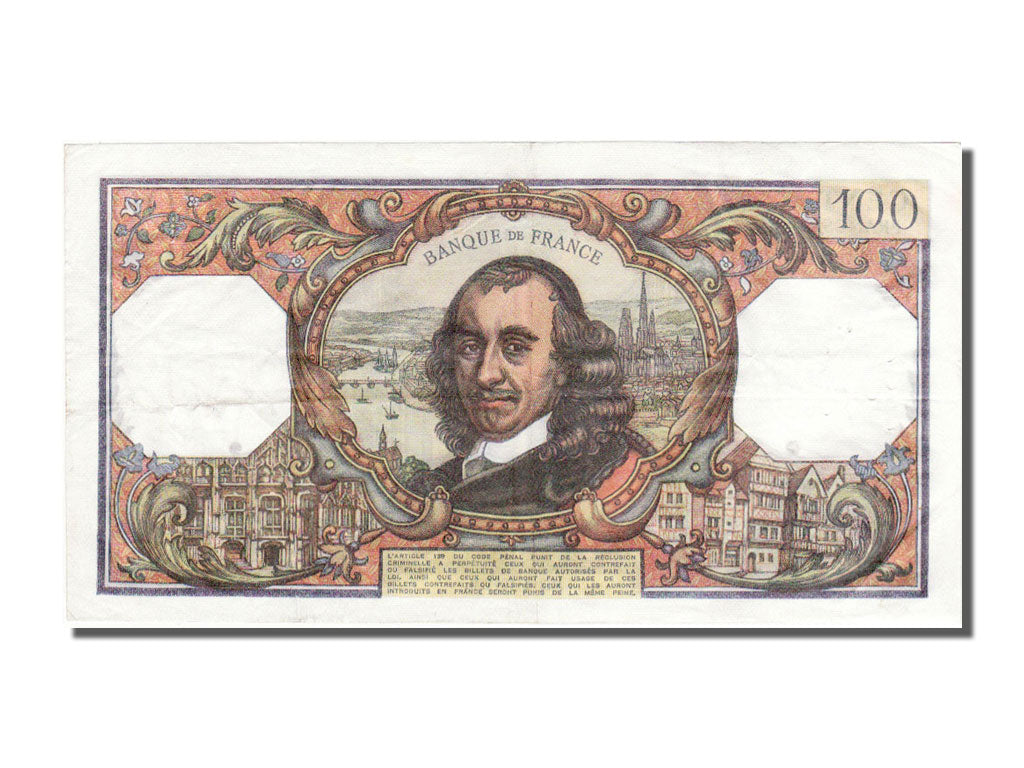 Banknote, France, 100 Francs, 100 F 1964-1979 ''Corneille'', 1977, 1977-06-02
