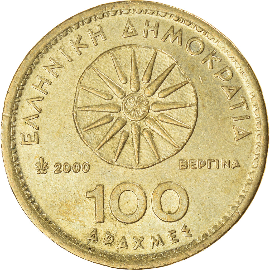 Münze, Griechenland, 100 Drachmes, 2000