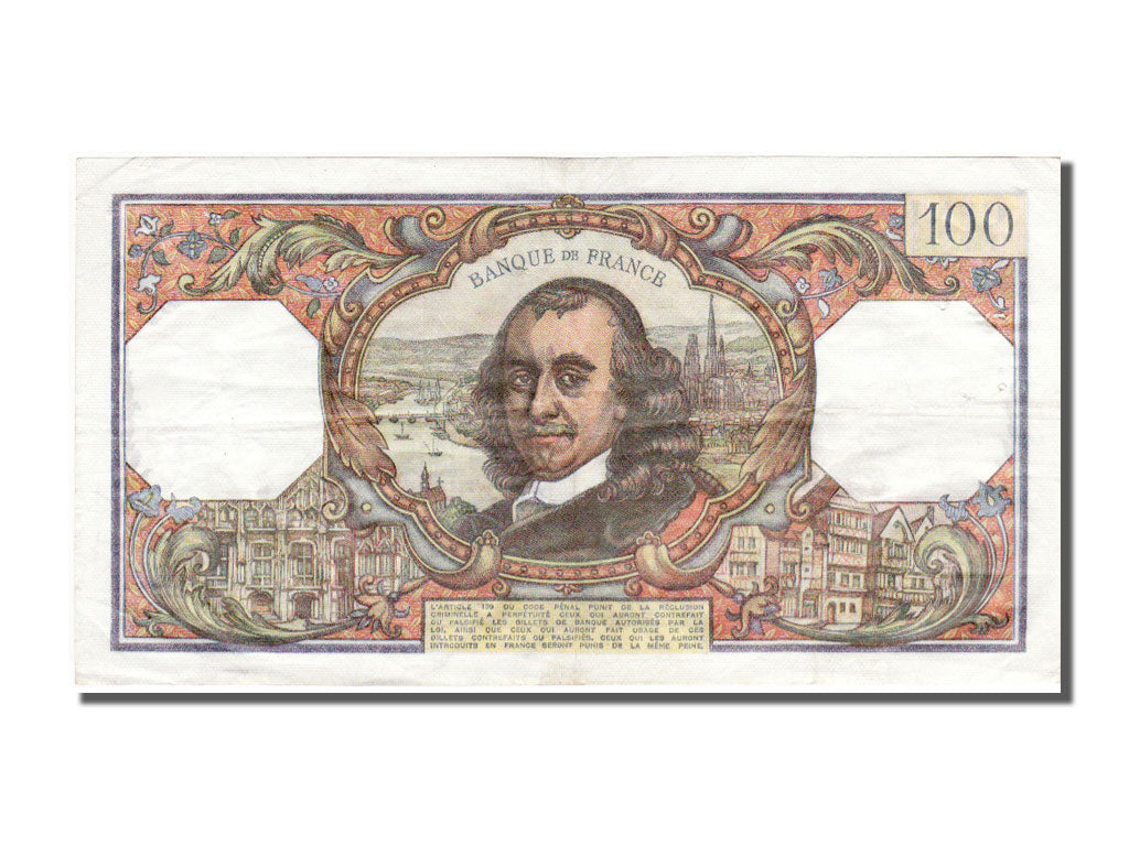 Billete, Francia, 100 Francs, 100 F 1964-1979 ''Corneille'', 1979, 1979-02-01