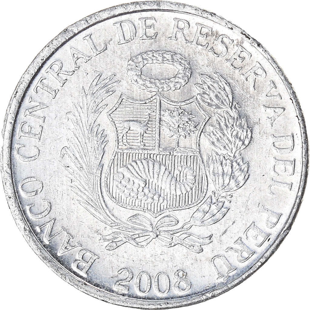 Monnaie, Pérou, Centimo, 2008