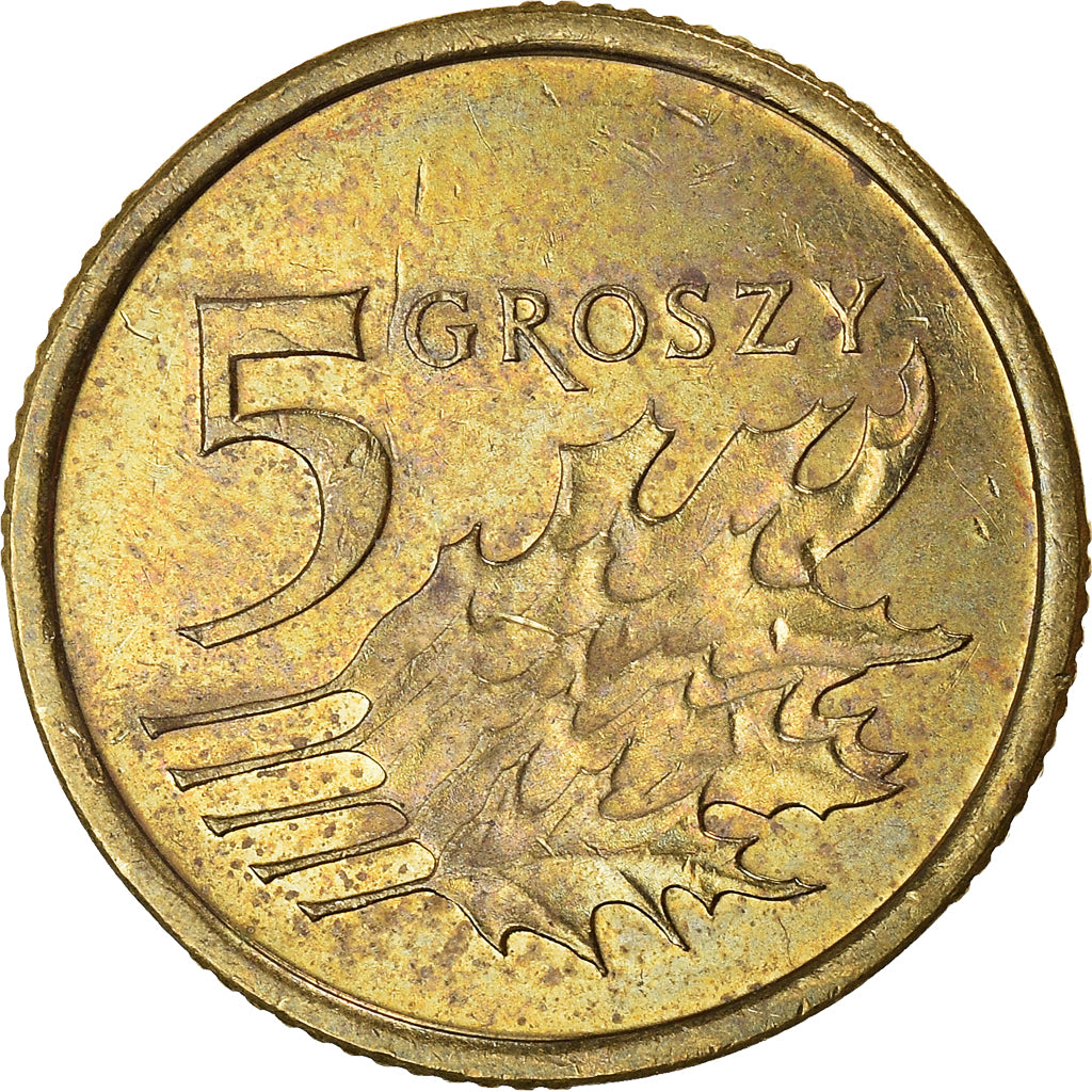 Munten, Polen, 5 Groszy, 2012