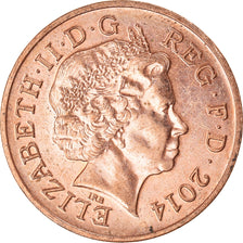 Münze, Großbritannien, 2 Pence, 2014