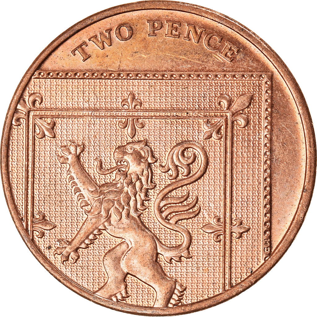 Moeda, Grã-Bretanha, 2 Pence, 2014