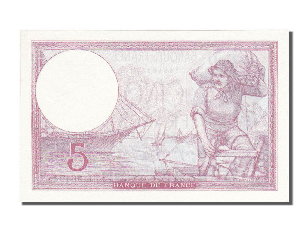 Banknote, France, 5 Francs, 5 F 1917-1940 ''Violet'', 1940, 1940-11-28, UNC(63)