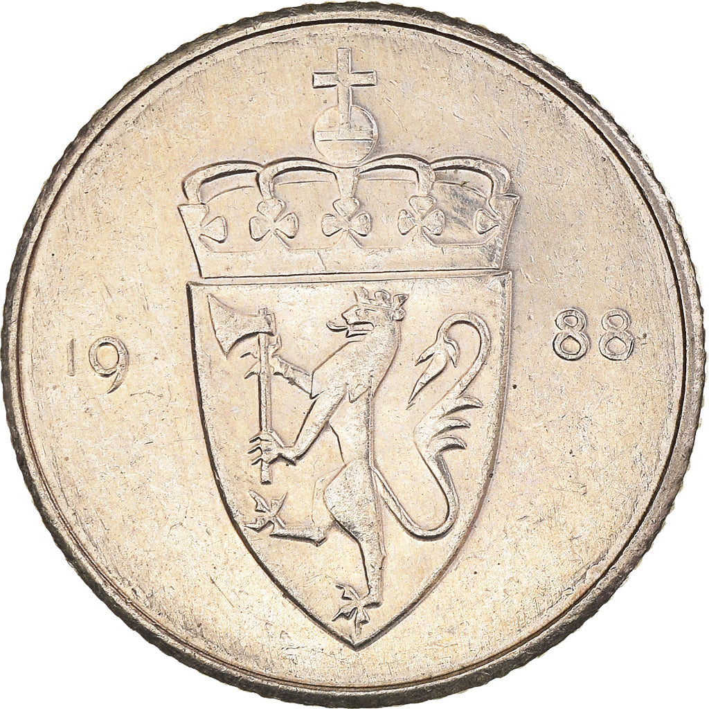 Norway, 50 Öre, 1988