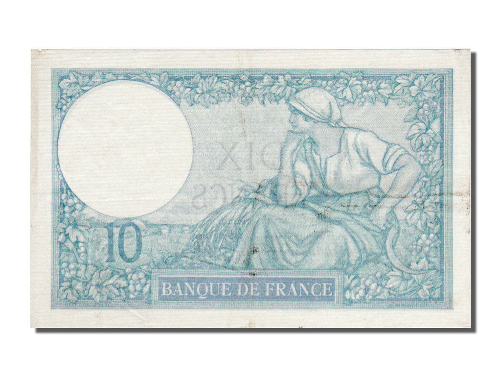 Banknote, France, 10 Francs, 10 F 1916-1942 ''Minerve'', 1939, 1939-07-06