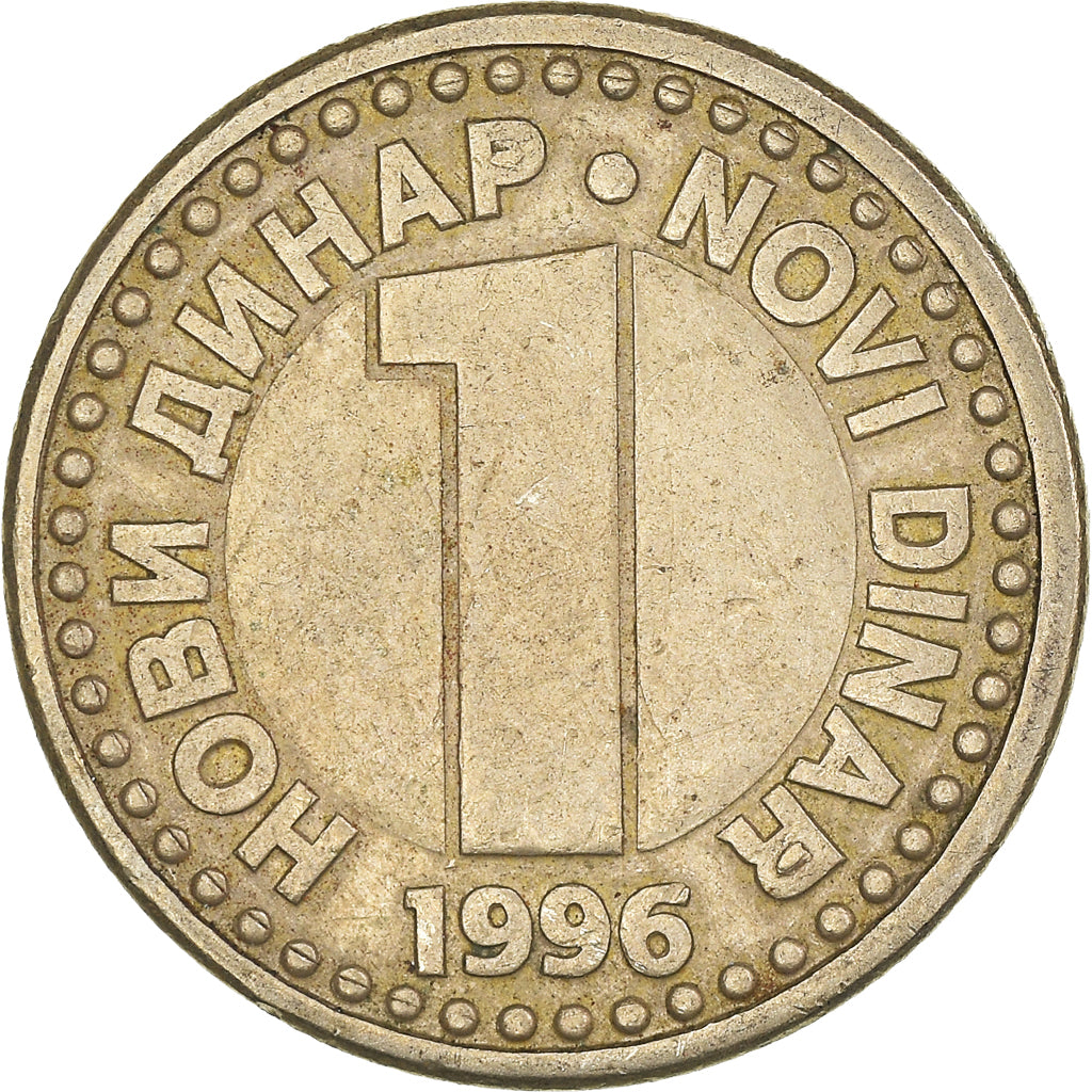Moneta, Jugosławia, Novi Dinar, 1996