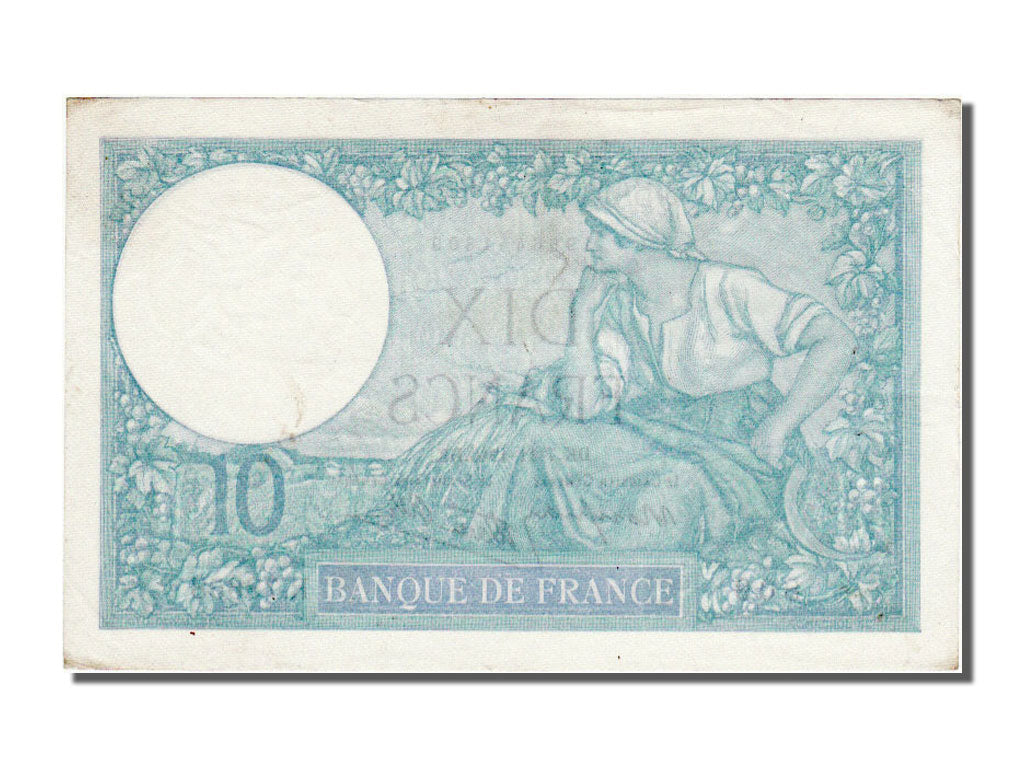Billete, Francia, 10 Francs, 10 F 1916-1942 ''Minerve'', 1940, 1940-11-07, EBC+