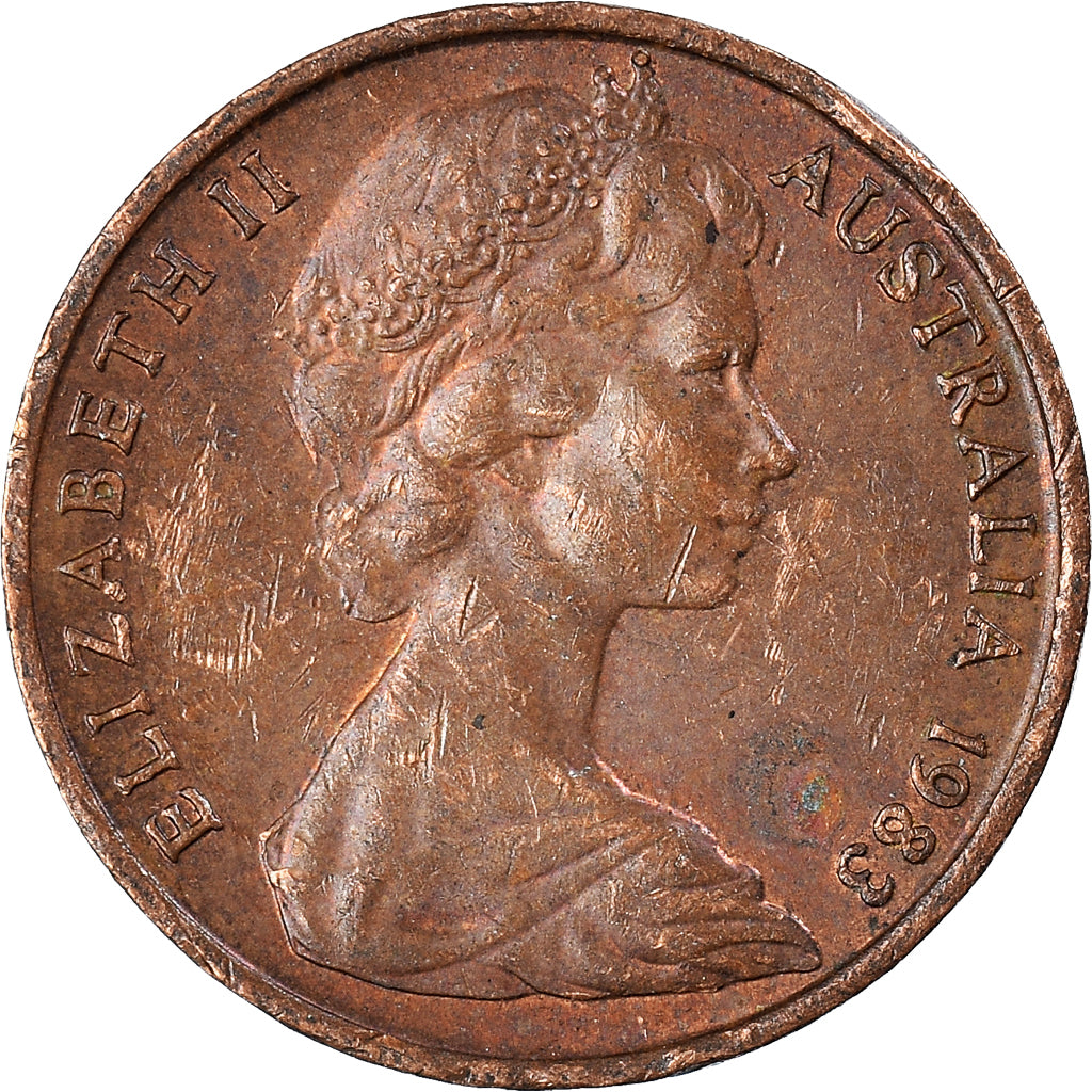 Moeda, Austrália, Cent, 1983