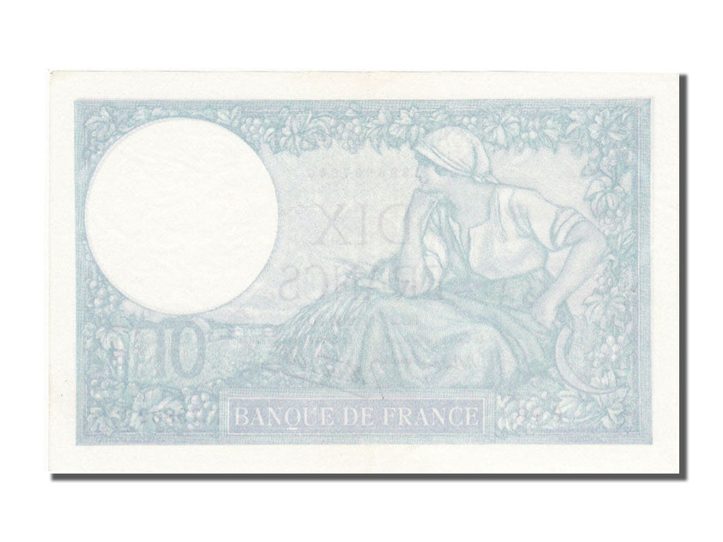 Banconote, Francia, 10 Francs, 10 F 1916-1942 ''Minerve'', 1940, 1940-11-21