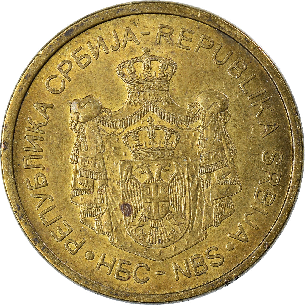 Monnaie, Serbie, 2 Dinar, 2014