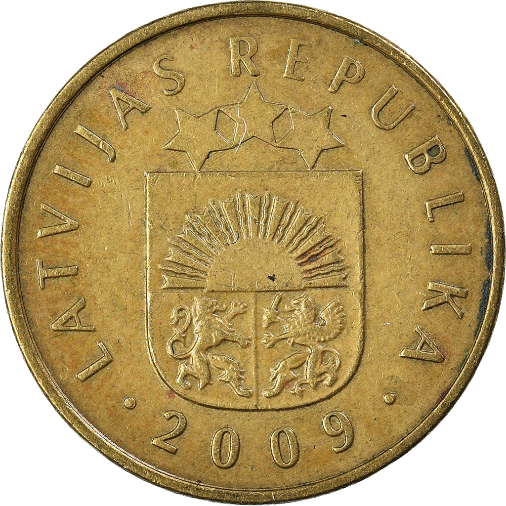 Coin, Latvia, 20 Santimu, 2009