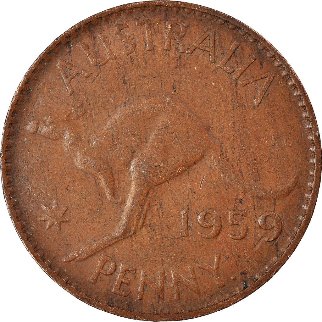 Munten, Australië, Penny, 1959