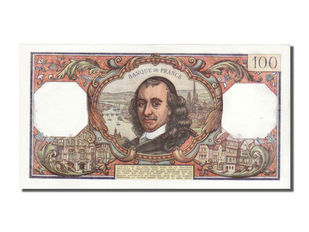 Banconote, Francia, 100 Francs, 100 F 1964-1979 ''Corneille'', 1975, 1975-05-15