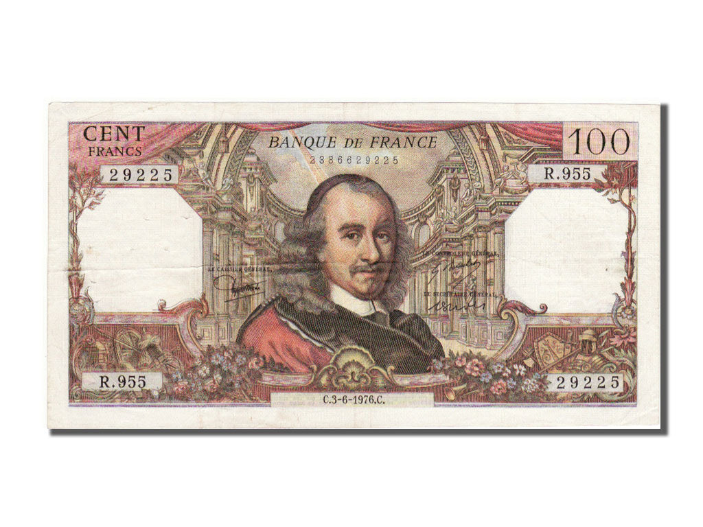 Banknote, France, 100 Francs, 100 F 1964-1979 ''Corneille'', 1976, 1976-06-03