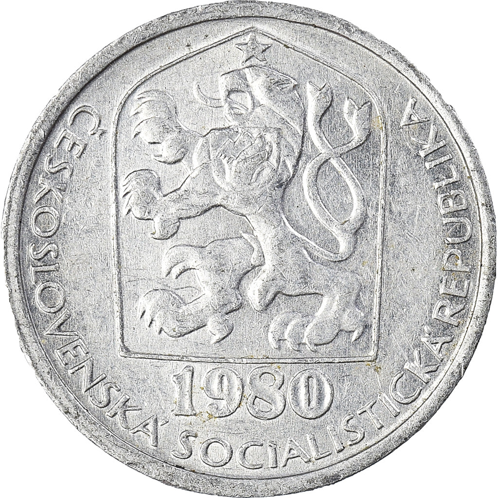 Moneta, Cecoslovacchia, 10 Haleru, 1980