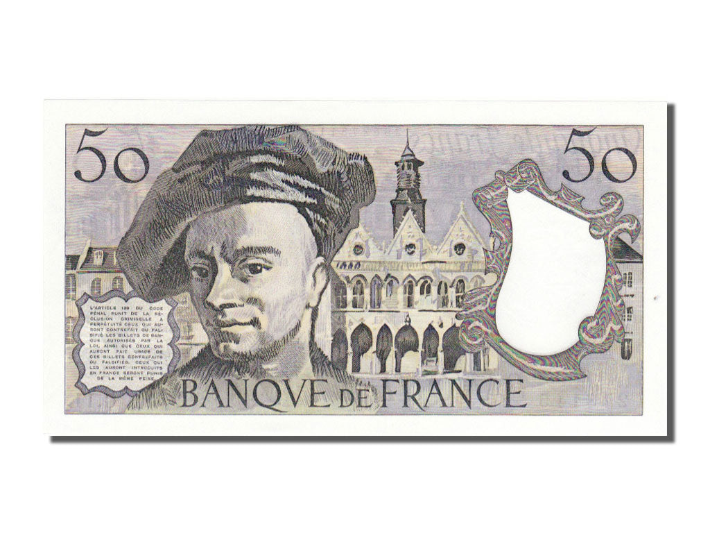 Billet, France, 50 Francs, 50 F 1976-1992 ''Quentin de La Tour'', 1978, SPL+