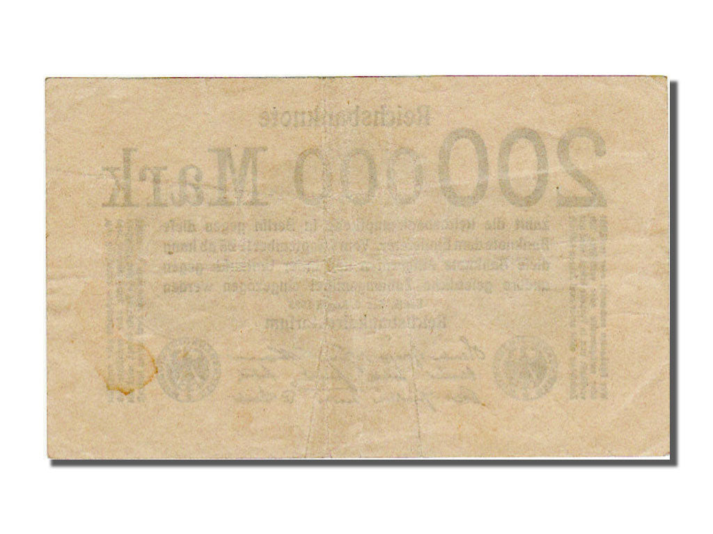 Banknote, Germany, 200,000 Mark, 1923, AU(50-53)