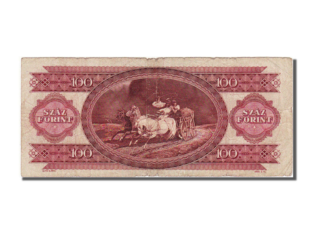 Banknote, Hungary, 100 Forint, 1989, 1989-01-10, VF(30-35)