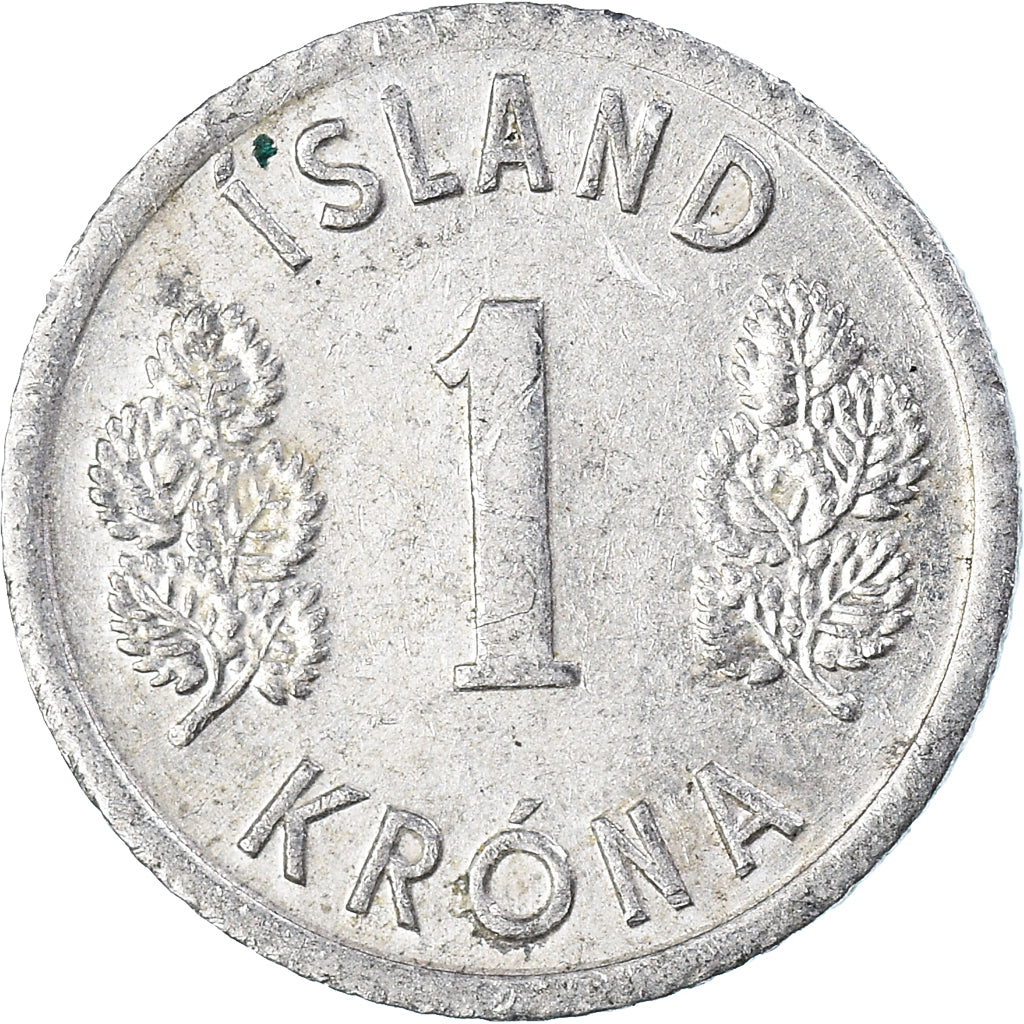 Münze, Iceland, Krona, 1976