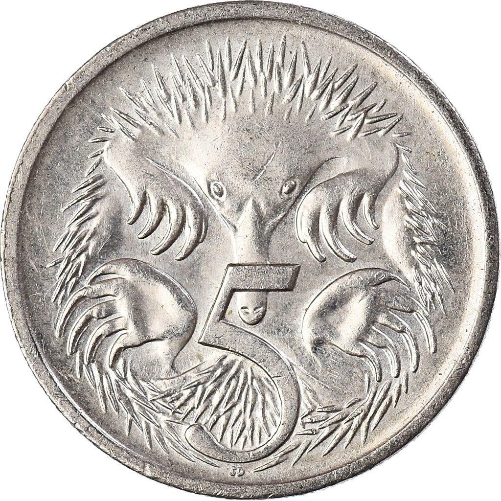 Moeda, Austrália, 5 Cents, 2004