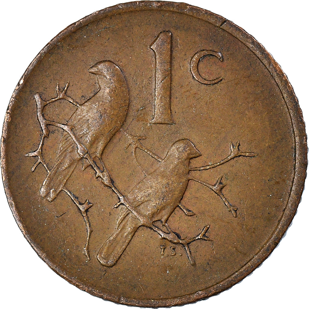 Münze, Südafrika, Cent, 1976