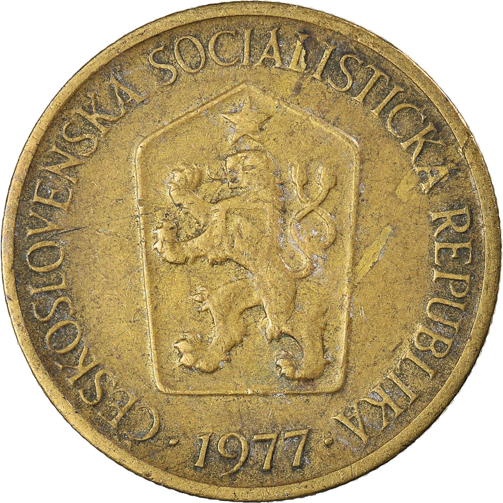 Moneta, Cecoslovacchia, Koruna, 1977