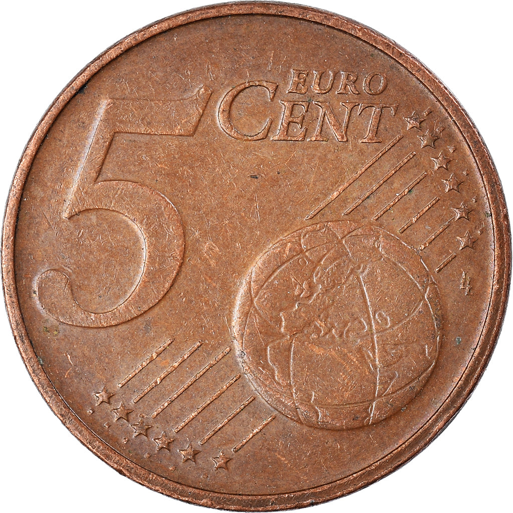 Moeda, Luxemburgo, 5 Euro Cent, 2004