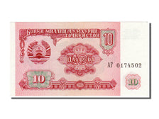 Geldschein, Tajikistan, 10 Rubles, 1994, UNZ