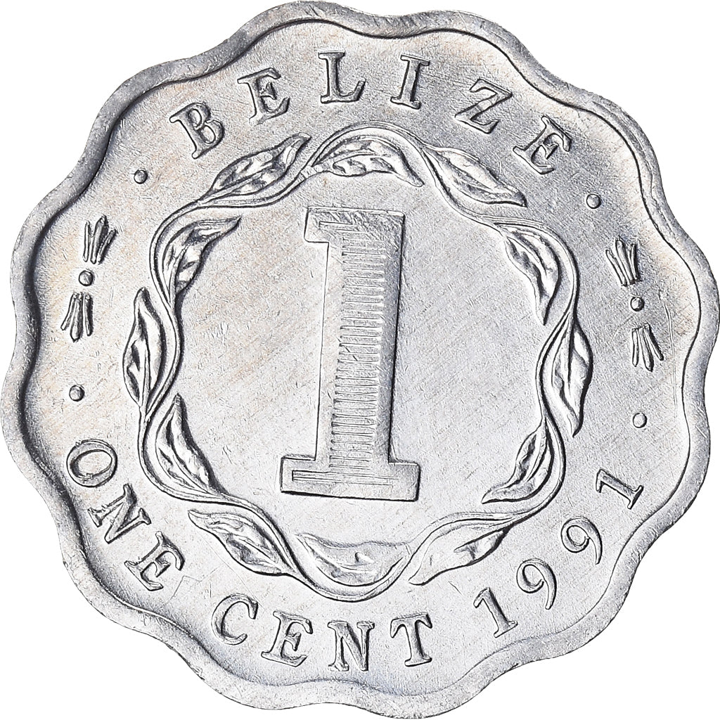 Moneta, Belize, Cent, 1991