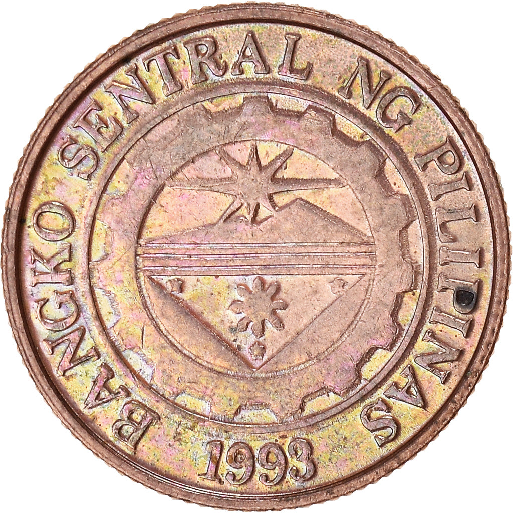 Munten, Fillipijnen, 10 Sentimos, 1995, ZF, Koper