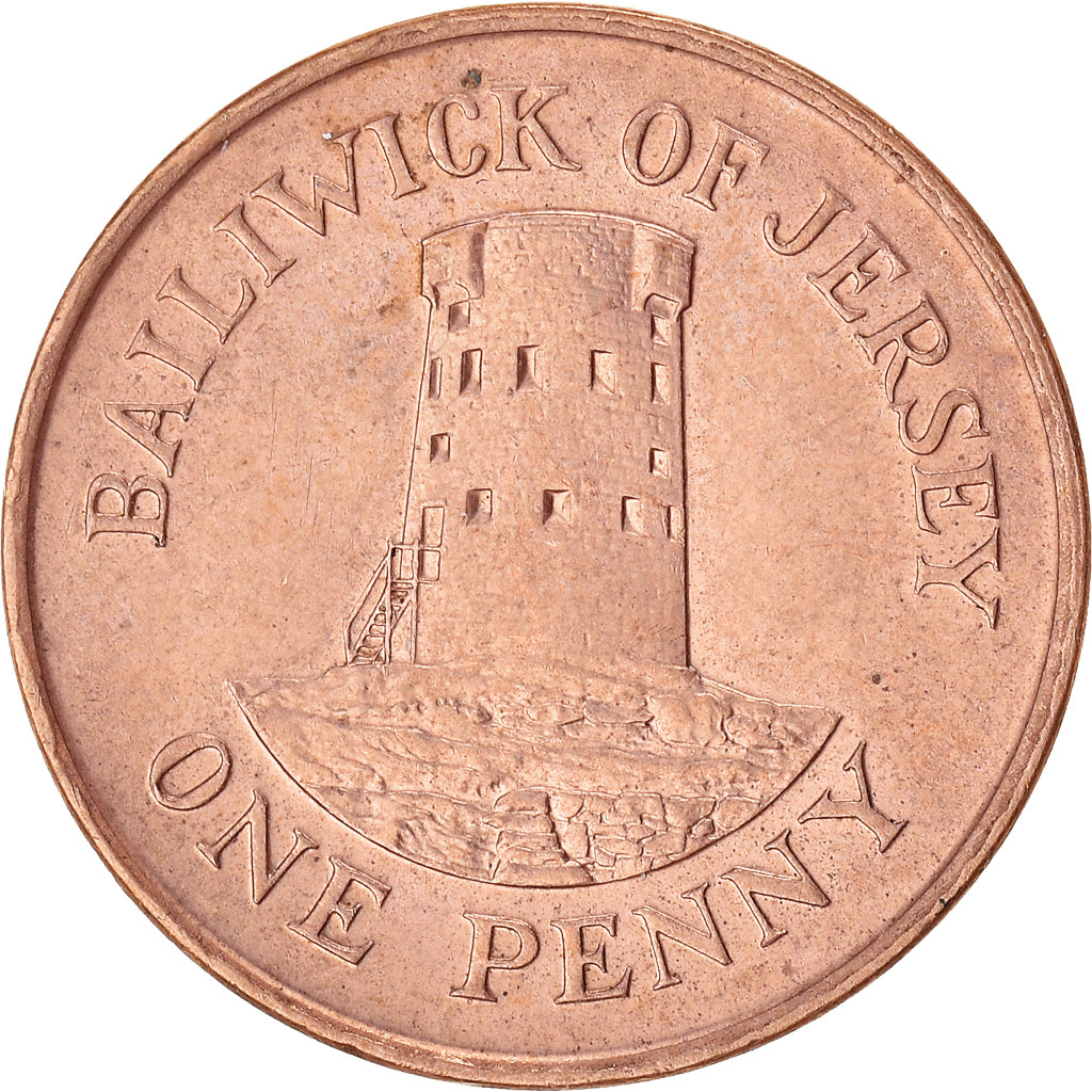 Coin, Jersey, Penny, 1994