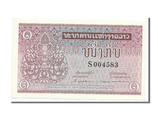 Biljet, Laos, 1 Kip, 1962, NIEUW