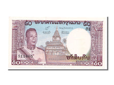 Biljet, Laos, 50 Kip, 1963, NIEUW