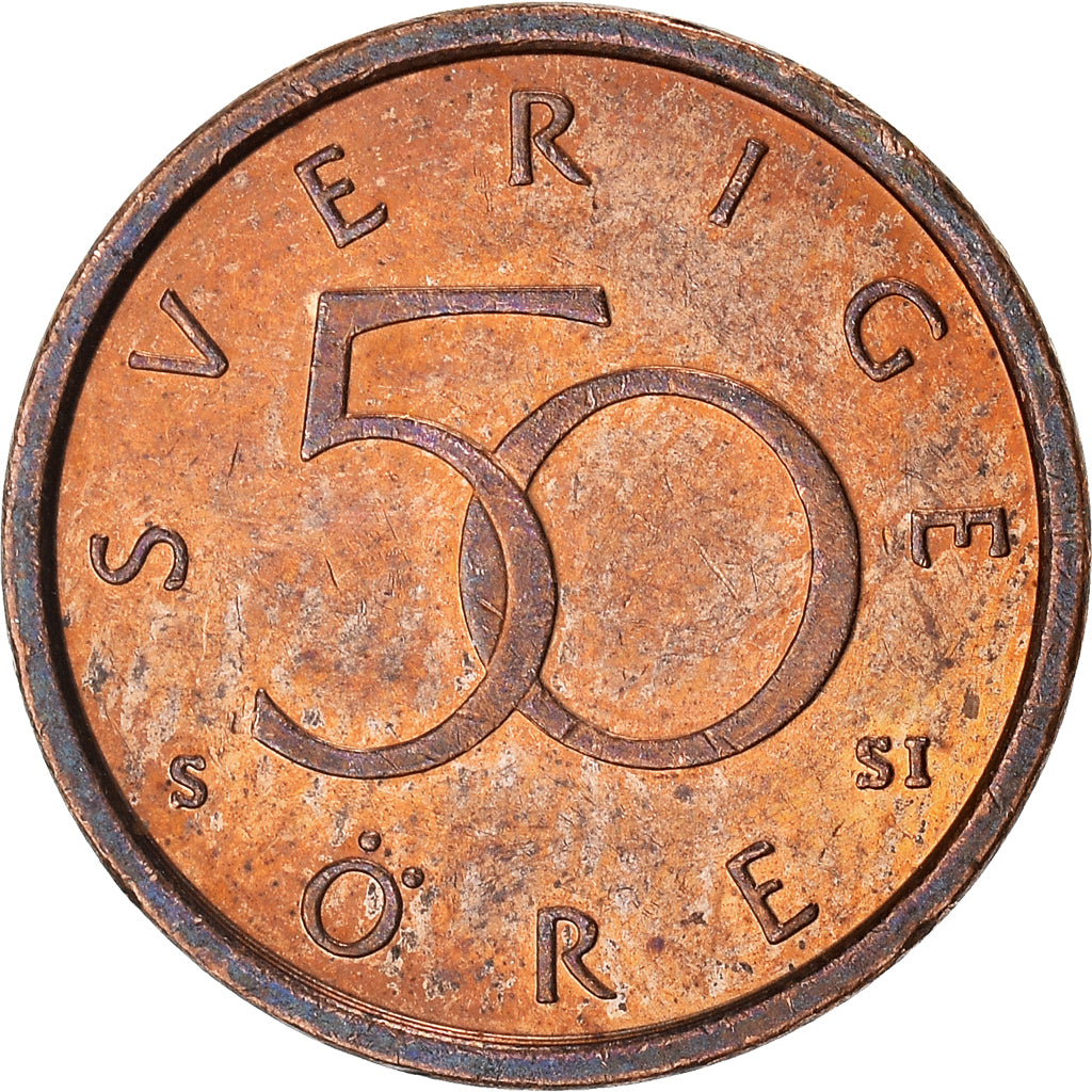 Coin, Sweden, 50 Öre, 2008