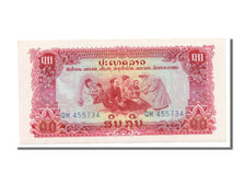 Banconote, Laos, 10 Kip, 1975, FDS