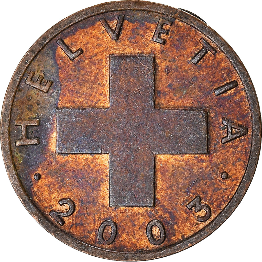 Coin, Switzerland, Rappen, 2003
