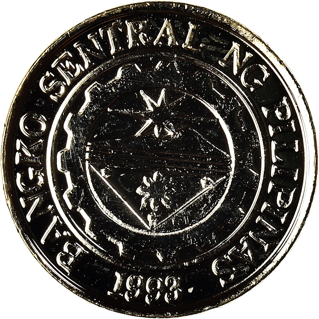 Moeda, Filipinas, 10 Sentimos, 1995