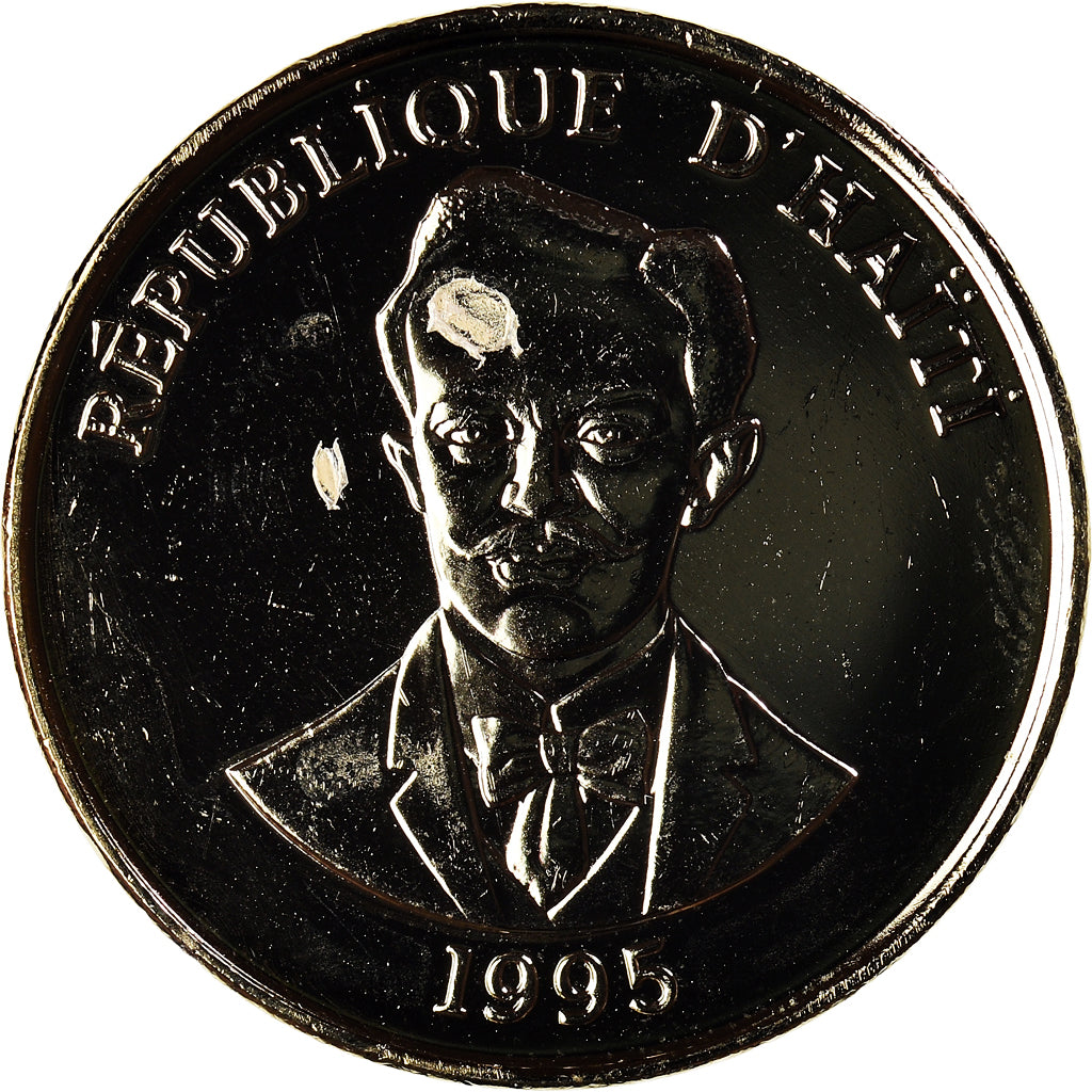 Coin, Haiti, 50 Centimes, 1995
