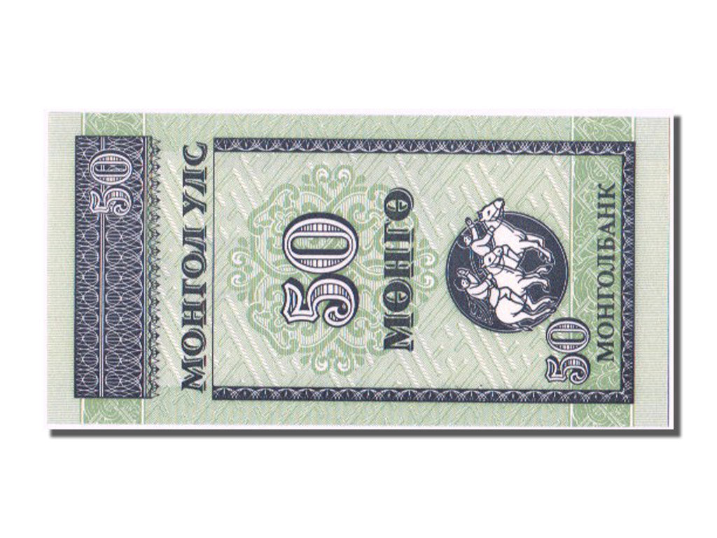 Banknote, Mongolia, 50 Mongo, 1993, UNC(65-70)