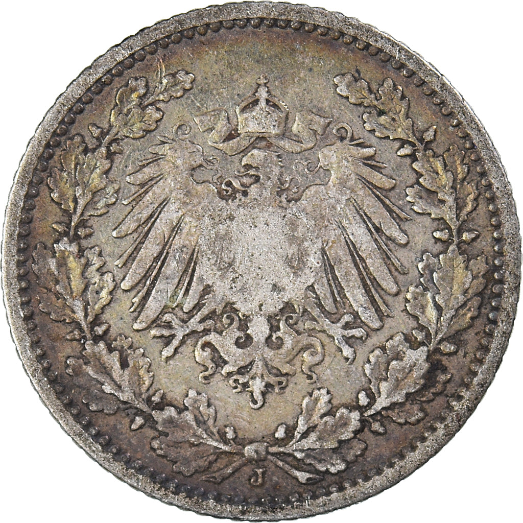 Munten, DUITSLAND - KEIZERRIJK, 1/2 Mark, 1905