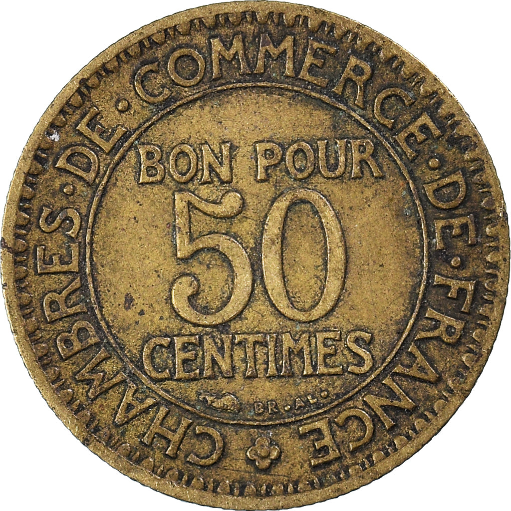 Moneta, Francia, 50 Centimes, 1927