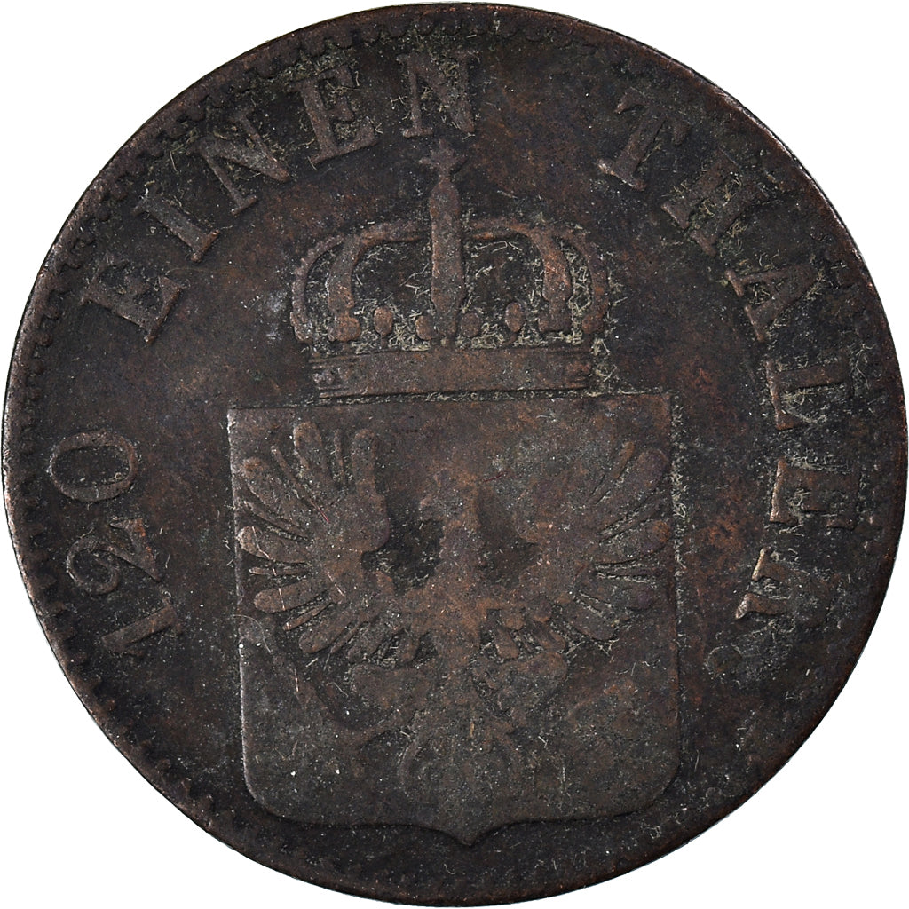 Stati tedeschi, 3 Pfennig, 1861