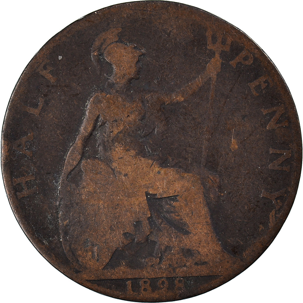 Moneta, Gran Bretagna, 1/2 Penny, 1898